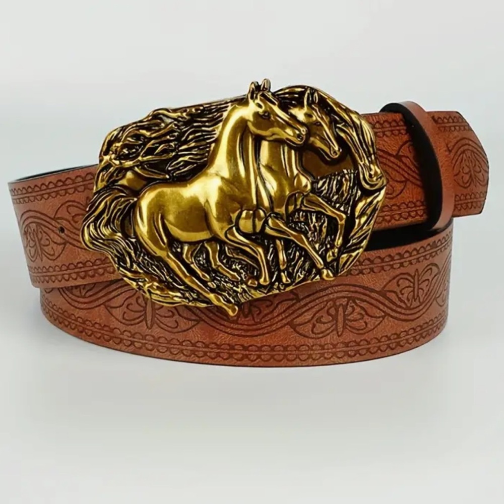1 left ! Boho Western Silouhette Horse belt